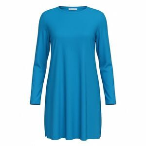 Guzel NWT Long Sleeve Stretch Casual Pullover Mini Tunic Dress Blue Size XXL